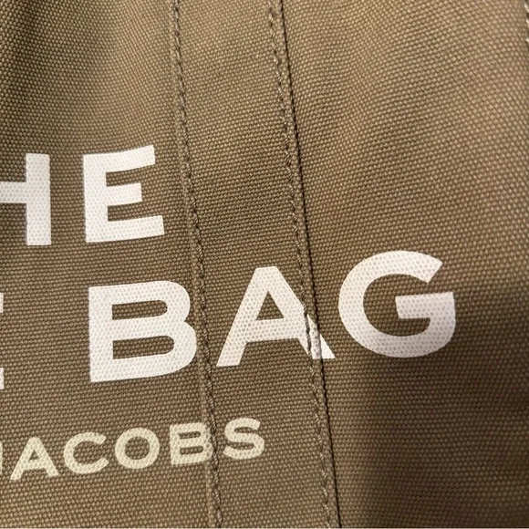 Marc Jacobs The Small Canvas Tote Bag in Slate Green - Picture 3 of 16